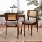 Baxton Studio Dannon Mid-Century Modern Grey Fabric and Walnut Brown Finished Wood 2-Piece Dining Chair Set 234-2PC-13288-ZORO - alternate 6